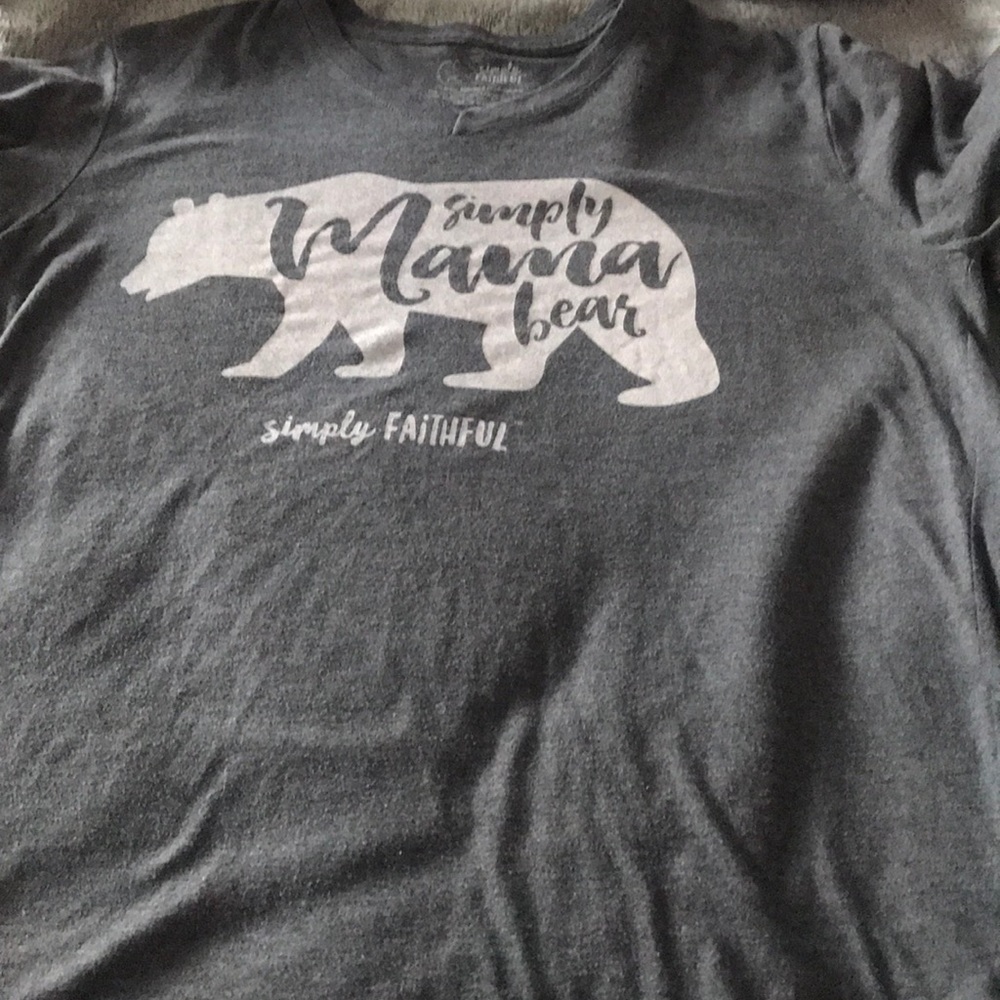 Size M Simply Faithful t shirt